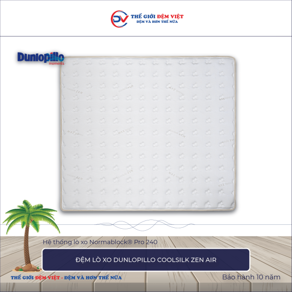 Đệm lò xo Dunlopillo CoolSilk ZEN Air